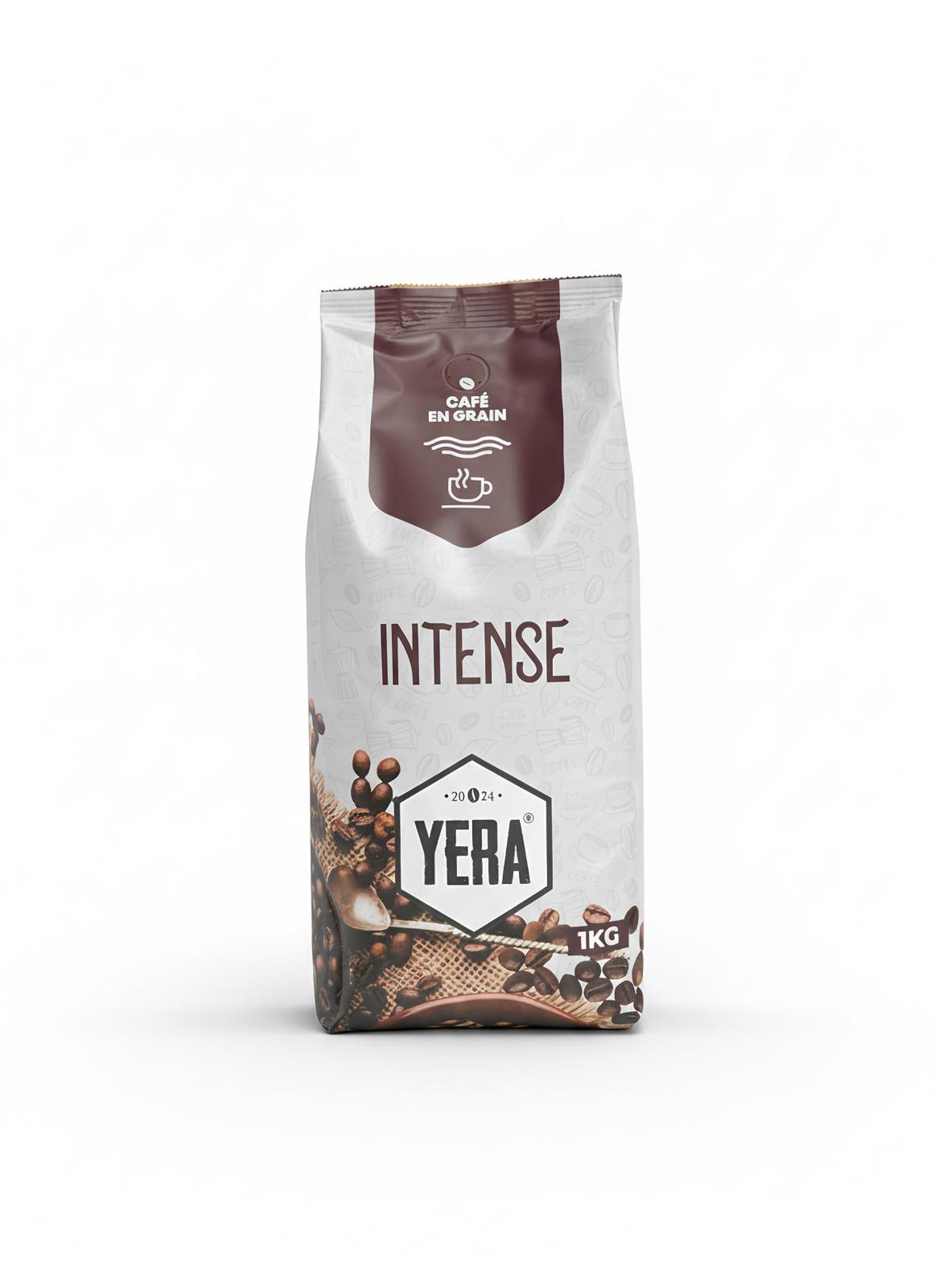Yera Intense – Café en Grains (Intense & Aromatique)