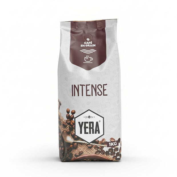 Yera Intense – Café en Grains (Intense & Aromatique)